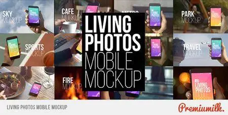 Living Photos Mobile Mockup - Project for After Effects (VideoHive)