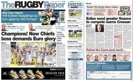 The Rugby Paper – May 28, 2017