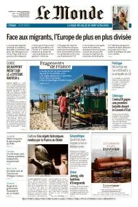 Le Monde du Dimanche 24 et Lundi 25 Octobre 2021