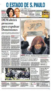 Jornal O Estado de São Paulo - 3 de abril de 2012 - Terça