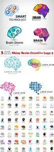 Vectors - Shiny Brain Creative Logo 5