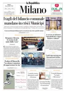 la Repubblica Milano - 21 Gennaio 2023