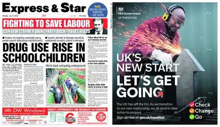 Express and Star City Edition – July 13, 2020