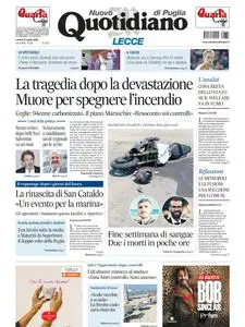Quotidiano di Puglia Lecce - 31 Luglio 2023
