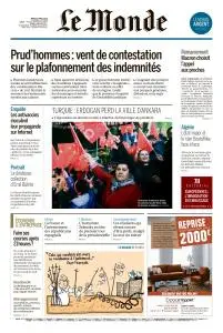 Le Monde du Mardi 2 Avril 2019