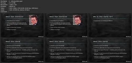 Wordpress Backup & Restore