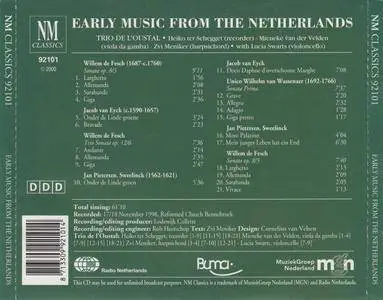 Early Music from The Netherlands - Trio de l'Oustal, Lucia Swarts (2000) {NM Classics 92101 rec 1998}