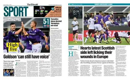 The Herald Sport (Scotland) – October 14, 2022