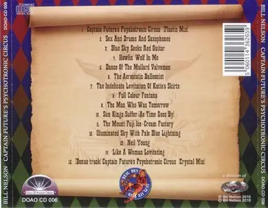 Bill Nelson - Captain Future's Psychotronic Circus (2010) {Discs Of Ancient Odeon}