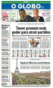 O Globo - 13 de dezembro de 2015 - Domingo