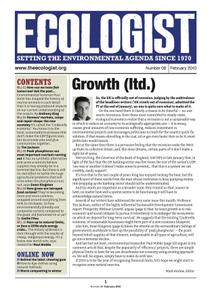 Resurgence & Ecologist - Ecologist Newsletter 8 - Feb 2010