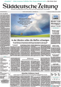 Süddeutsche Zeitung vom Samstag, 06. September 2014