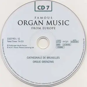 Various Artists - Famous Organ Music from Europe (2013) {10CD Box Set Ars Musici 233793}