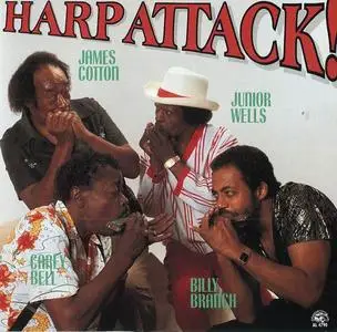 James Cotton, Junior Wells, Carey Bell, Billy Branch - Harp Attack! (1990)