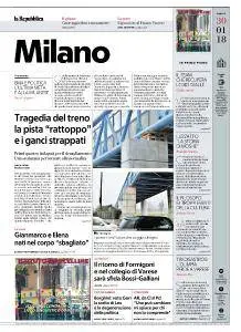 la Repubblica Milano - 30 Gennaio 2018