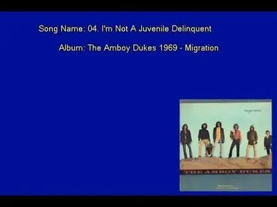 The Amboy Dukes - Migration (1969) [Vinyl Rip 16/44 & mp3-320 + DVD] Re-up