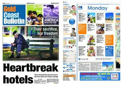 The Gold Coast Bulletin – April 26, 2010