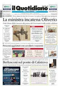 il Quotidiano del Sud Cosenza - 12 Novembre 2017