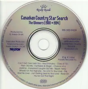 VA - Canadian Country Star Search: The Winners (1988-1994) (1994) {Royalty}