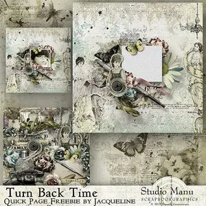 Mini Scrap Kit: Turn Back Time