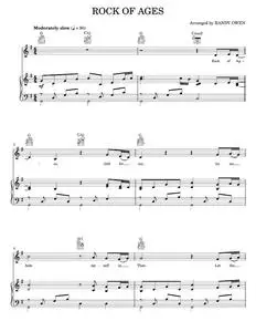 Rock Of Ages - Elvis Presley Alabama (Piano-Vocal-Guitar)