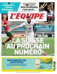 L’equipe du Jeudi 24 Juin 2021