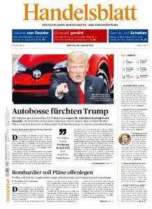 Handelsblatt - 9 Januar 2017
