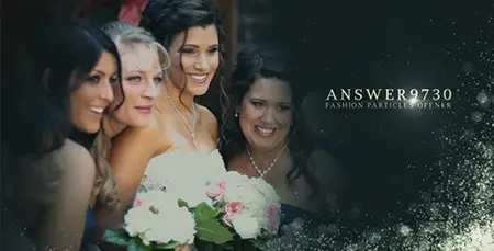 Fashion Particles Opener - Project for After Effects (VideoHive)