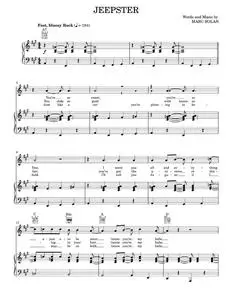 Jeepster - T. Rex (Piano-Vocal-Guitar)