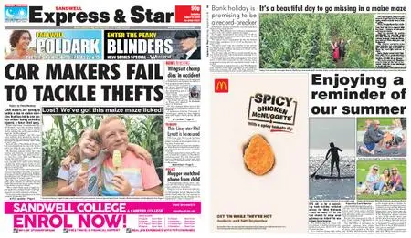 Express and Star Sandwell Edition – August 24, 2019