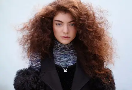 Lorde by Thomas Whiteside for Elle October 2014