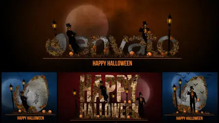 Halloween Bumper - Project for After Effects (VideoHive)