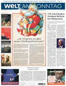 Welt am Sonntag Berlin - 24. Dezember 2017