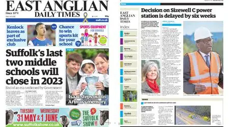 East Anglian Daily Times – May 13, 2022