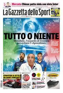 La Gazzetta dello Sport con edizioni locali - 13 Novembre 2017