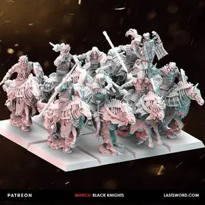 Last Sword Miniatures - Black Knights