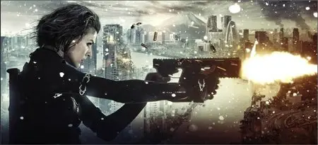 Milla Jovovich as Alice in Resident Evil: Retribution