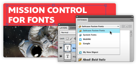 Extensis Suitcase Fusion 4 v15.0.3 (Win / Mac OS X)