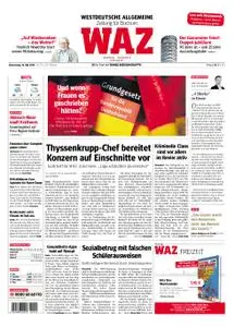 WAZ Westdeutsche Allgemeine Zeitung Bochum - 16. Mai 2019