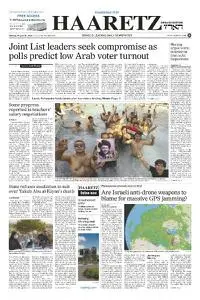 Haaretz English Edition - 30 August 2022