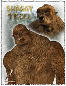 Shaggy Troll (for Poser)