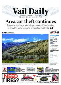 Vail Daily – April 26, 2021