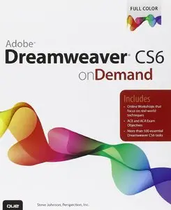 Adobe Dreamweaver CS6 on Demand (repost)