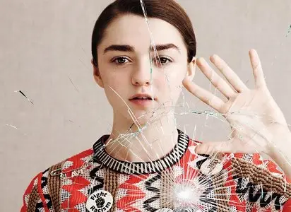 Maisie Williams by Ben Toms for Dazed & Confused Spring/Summer 2015