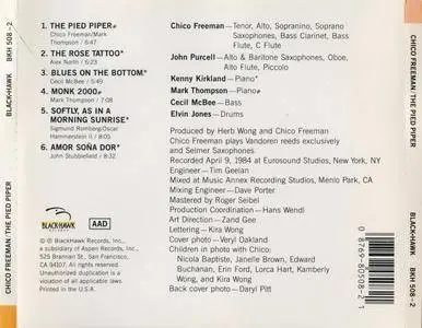 Chico Freeman - The Pied Piper (1986) {Blackhawk Records BKH508-2 rec 1984}