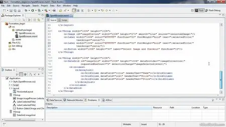 Video2Brain - Adobe Flash Builder and Flex 4.5: New Features Workshop with Joseph Labrecque