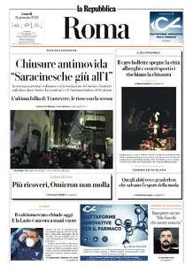la Repubblica Roma - 31 Gennaio 2022