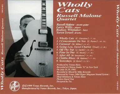 Russell Malone - Wholly Cats (1999) {Venus Japan}