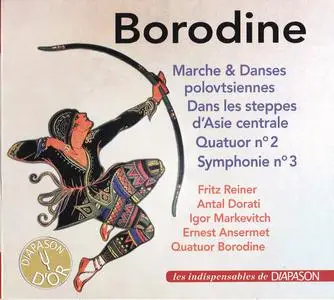 VA - Borodine: Marche & Danses polovtsiennes, Dans les steppes d'Asie centrale, Quatuor n°2, Symphonie n°3 (2022)