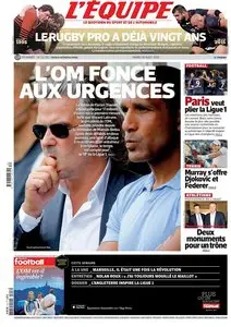 L'Equipe du Mardi 18 Août 2015